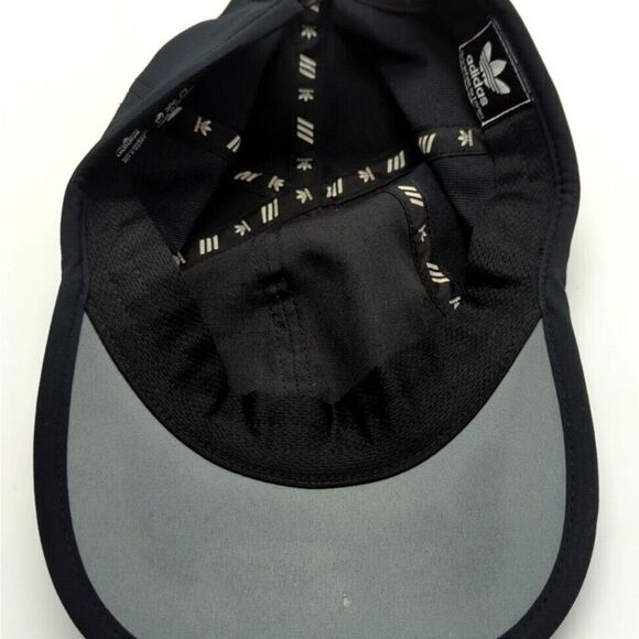 Adidas Black Cap with White Logo - Picture 3 of 6